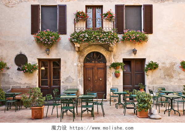 意大利的小酒馆意大利非常 （酒馆） 皮恩扎，托斯卡纳意大利